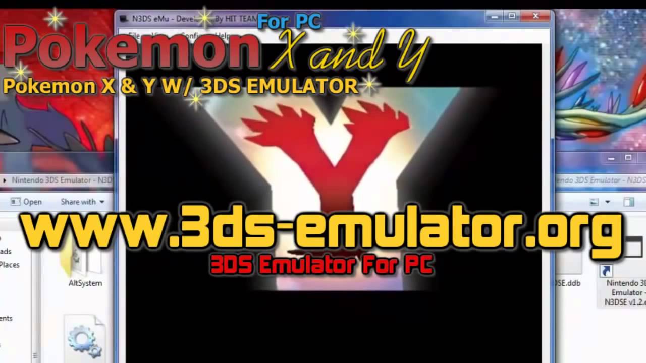 pokemon emulator x and y